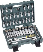 Brüder Mannesmann Werkzeuge Steckschlüsselsatz 61-tlg. 3/8" Brüder Mannesmann Werkzeuge Steckschlüsselsatz 61-tlg. 3/8"