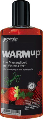 JoyDivision WARMup masāžas šķidrums, zemeņu 150 ml JoyDivision WARMup masāžas šķidrums, zemeņu 150 ml
