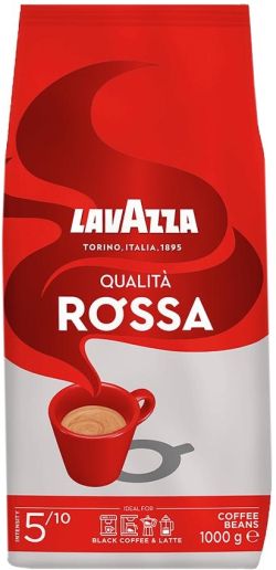 Lavazza Kafija Rossa (veselas pupiņas) 1 kg Lavazza Kafija Rossa (veselas pupiņas) 1 kg