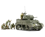 Tamiya 1:35 WWII US M5A1 vieglais tanks ar mīnmetēju (4) Tamiya 1:35 WWII US M5A1 vieglais tanks ar mīnmetēju (4)