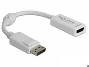 Delock Adapteris DisplayPort 1.1 spraudnis uz HDMI ligzda (61767) Delock Adapteris DisplayPort 1.1 spraudnis uz HDMI ligzda (61767)