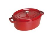 Staub Cocotte sautēšanas katls ovāls 37.5 x 31 cm 5.5 l Staub Cocotte sautēšanas katls ovāls 37.5 x 31 cm 5.5 l