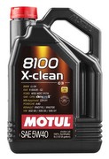 Motul 8100 X-clean 5W40 5 l Motul 8100 X-clean 5W40 5 l