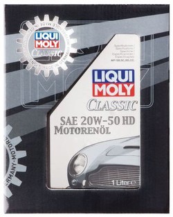 Liqui Moly Classic Motorenöl SAE 20 W-50 HD 1 l Liqui Moly Classic Motorenöl SAE 20 W-50 HD 1 l