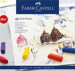 Faber-Castell Mini Softpastellkrīts 48 Etui Faber-Castell Mini Softpastellkrīts 48 Etui