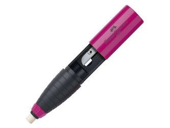 FABER-CASTELL Dzēšgumijas-asinātāja kombinācija, sarkans zils, 184401 FABER-CASTELL Dzēšgumijas-asinātāja kombinācija, sarkans zils, 184401