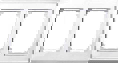 Merten M-Smart rāmis 2-vietīgs ar marķējuma turētāju horizontāla montāža Merten M-Smart rāmis 2-vietīgs ar marķējuma turētāju horizontāla montāža