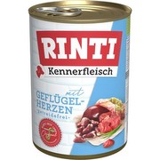Rinti Pur Kennerfleisch Putnu sirdis suņiem, 24 iepakojumi (24 x 400 g) Rinti Pur Kennerfleisch Putnu sirdis suņiem, 24 iepakojumi (24 x 400 g)