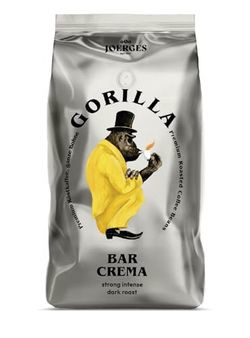 Joerges Gorilla Bar Crema (veselas pupiņas) 1 kg Joerges Gorilla Bar Crema (veselas pupiņas) 1 kg