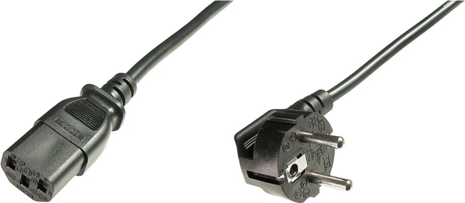 Digitus ASSMANN strāvas kabelis Schuko spraudnis C13 ligzda melns 1,8m bulk (AK-440100-018-S) Digitus ASSMANN strāvas kabelis Schuko spraudnis C13 ligzda melns 1,8m bulk (AK-440100-018-S)