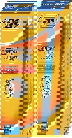 BIC Soft Feel Clic Grip 12 gabals BIC Soft Feel Clic Grip 12 gabals