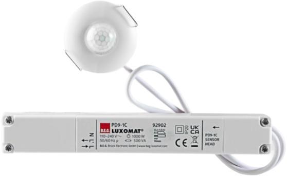 B.E.G. LUXOMAT PD9-1C-DE Mini-klātbūtnes detektors balts (92902) B.E.G. LUXOMAT PD9-1C-DE Mini-klātbūtnes detektors balts (92902)