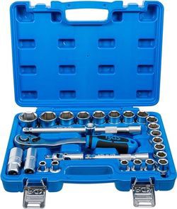 BGS Steckatslēgu komplekts 12,5 mm 27 gab. (2224) BGS Steckatslēgu komplekts 12,5 mm 27 gab. (2224)
