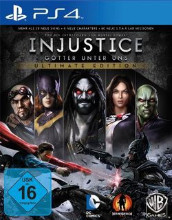 Warner Games Injustice - Dievi starp mums Ultimate Edition PS4 Warner Games Injustice - Dievi starp mums Ultimate Edition PS4