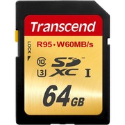 Transcend R95 SDXC-Card 64GB (TS64GSDU3) Transcend R95 SDXC-Card 64GB (TS64GSDU3)