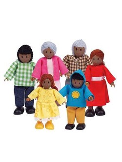 HaPe Lelles ģimene tumša ādas krāsa HaPe Lelles ģimene tumša ādas krāsa