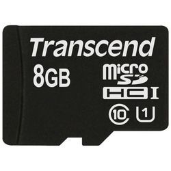 Transcend microSDHC Class 10 UHS-I 300x Premium 8GB (TS8GUSDCU1) Transcend microSDHC Class 10 UHS-I 300x Premium 8GB (TS8GUSDCU1)