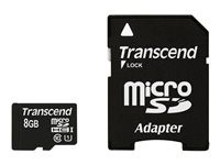 Transcend microSDHC Class 10 UHS-I 300x Premium 8GB (TS8GUSDU1) Transcend microSDHC Class 10 UHS-I 300x Premium 8GB (TS8GUSDU1)