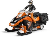 Bruder Snowmobil mit Fahrer und aprīkojums (63101) Bruder Snowmobil mit Fahrer und aprīkojums (63101)