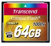 Transcend CompactFlash 1000x 64GB Transcend CompactFlash 1000x 64GB