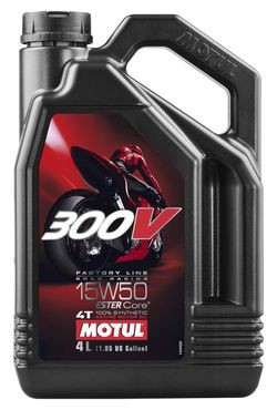 Motul 300V Factory Line Road Racing 15W50 4 l Motul 300V Factory Line Road Racing 15W50 4 l