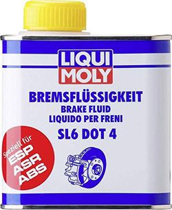 Liqui Moly Bremžu šķidrums SL 6 DOT 4 500 ml Liqui Moly Bremžu šķidrums SL 6 DOT 4 500 ml