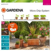 Gardena Micro-Drip-System Start Set Pflanztöpfe M Gardena Micro-Drip-System Start Set Pflanztöpfe M