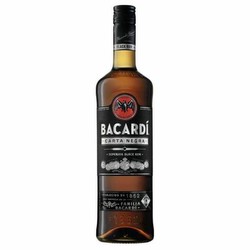 Bacardi Carta Negra 40% 1 l Bacardi Carta Negra 40% 1 l