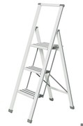 Wenko Alu-Design saliekamās kāpnes 3-pakāpju 601016100 Wenko Alu-Design saliekamās kāpnes 3-pakāpju 601016100