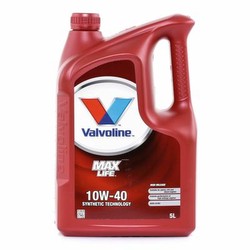 Valvoline MaxLife 10W-40 5 l Valvoline MaxLife 10W-40 5 l