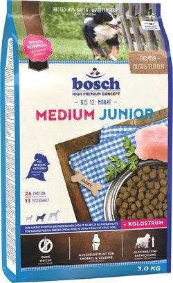 Bosch Tiernahrung High Premium Concept Medium Junior 3 kg Bosch Tiernahrung High Premium Concept Medium Junior 3 kg