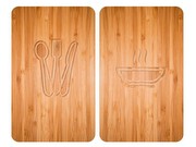 Wenko Herdabdeckplatte Lunch 2er Set Wenko Herdabdeckplatte Lunch 2er Set