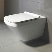 Duravit DuraStyle pie sienas stiprināms WC Rimless komplekts (45510900A1) Duravit DuraStyle pie sienas stiprināms WC Rimless komplekts (45510900A1)