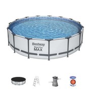 Bestway Metal Frame Pool Komplektā Komplekts 457 x 107 cm Bestway Metal Frame Pool Komplektā Komplekts 457 x 107 cm