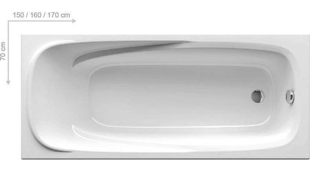 RAVAK Vanda II 170x70 RAVAK Vanda II 170x70