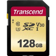 Transcend 500S SDXC-karte 128GB (TS128GSDC500S) Transcend 500S SDXC-karte 128GB (TS128GSDC500S)