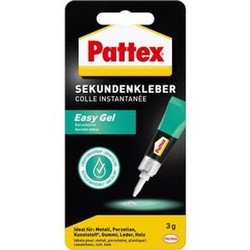 Pattex Sekundenkleber Power Easy Gel 3 g Pattex Sekundenkleber Power Easy Gel 3 g