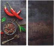 Zeller Herdabdeck-/griešanas plāksnes 2er komplekts (26316) Zeller Herdabdeck-/griešanas plāksnes 2er komplekts (26316)