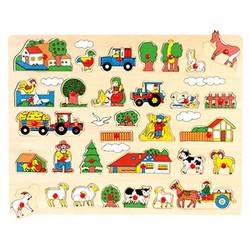 Bino Steckpuzzle Bauernhof (88073) Bino Steckpuzzle Bauernhof (88073)