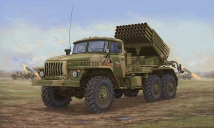 Trumpeter 751014 1/35 BM-21 Hail MRL Trumpeter 751014 1/35 BM-21 Hail MRL