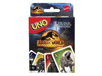 Mattel UNO kāršu spēle Jurassic World Mattel UNO kāršu spēle Jurassic World