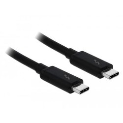 Delock Thunderbolt 3 (20 Gb/s) USB-C Kabelis Spraudnis uz Spraudni pasīvs 1,0 m (84845) Delock Thunderbolt 3 (20 Gb/s) USB-C Kabelis Spraudnis uz Spraudni pasīvs 1,0 m (84845)