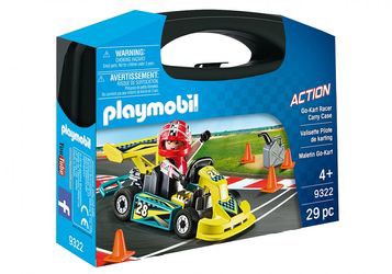 Playmobil Go-Kart Racer Pārvadāšanas futrālis (9322) Playmobil Go-Kart Racer Pārvadāšanas futrālis (9322)