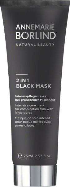 Annemarie Börlind 2 in 1 Black Mask 75 ml Annemarie Börlind 2 in 1 Black Mask 75 ml
