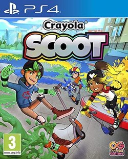 EuroVideo Crayola Scoot PS4 EuroVideo Crayola Scoot PS4