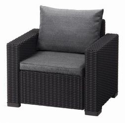 Allibert California dārza krēsls 2 gab. komplekts Allibert California dārza krēsls 2 gab. komplekts