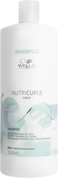 Wella NutriCurls Šampūns Curls 1000 ml Wella NutriCurls Šampūns Curls 1000 ml
