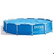 Intex Metal Frame Baseins komplekts 366 x 76 cm (28210) Intex Metal Frame Baseins komplekts 366 x 76 cm (28210)