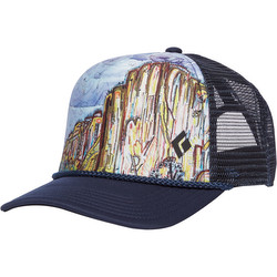 Black Diamond Flat Bill Trucker cepure Black Diamond Flat Bill Trucker cepure