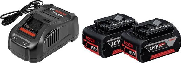 Bosch 2 x GBA 18V 5.0Ah + GAL 1880 CV Professional (1600A00B8J) Bosch 2 x GBA 18V 5.0Ah + GAL 1880 CV Professional (1600A00B8J)